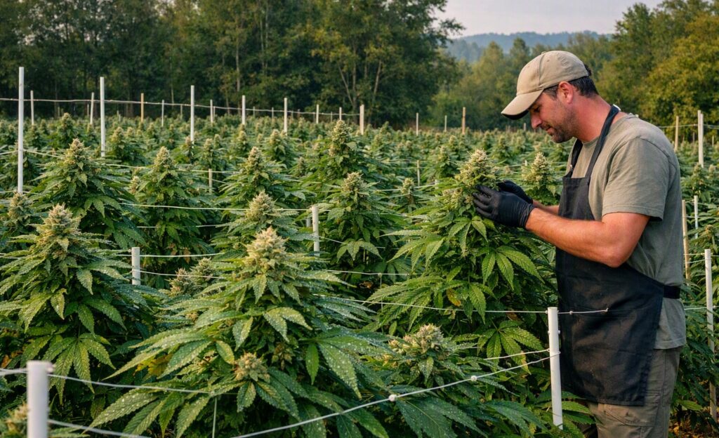 prevent bud rot in outdoor cannabis